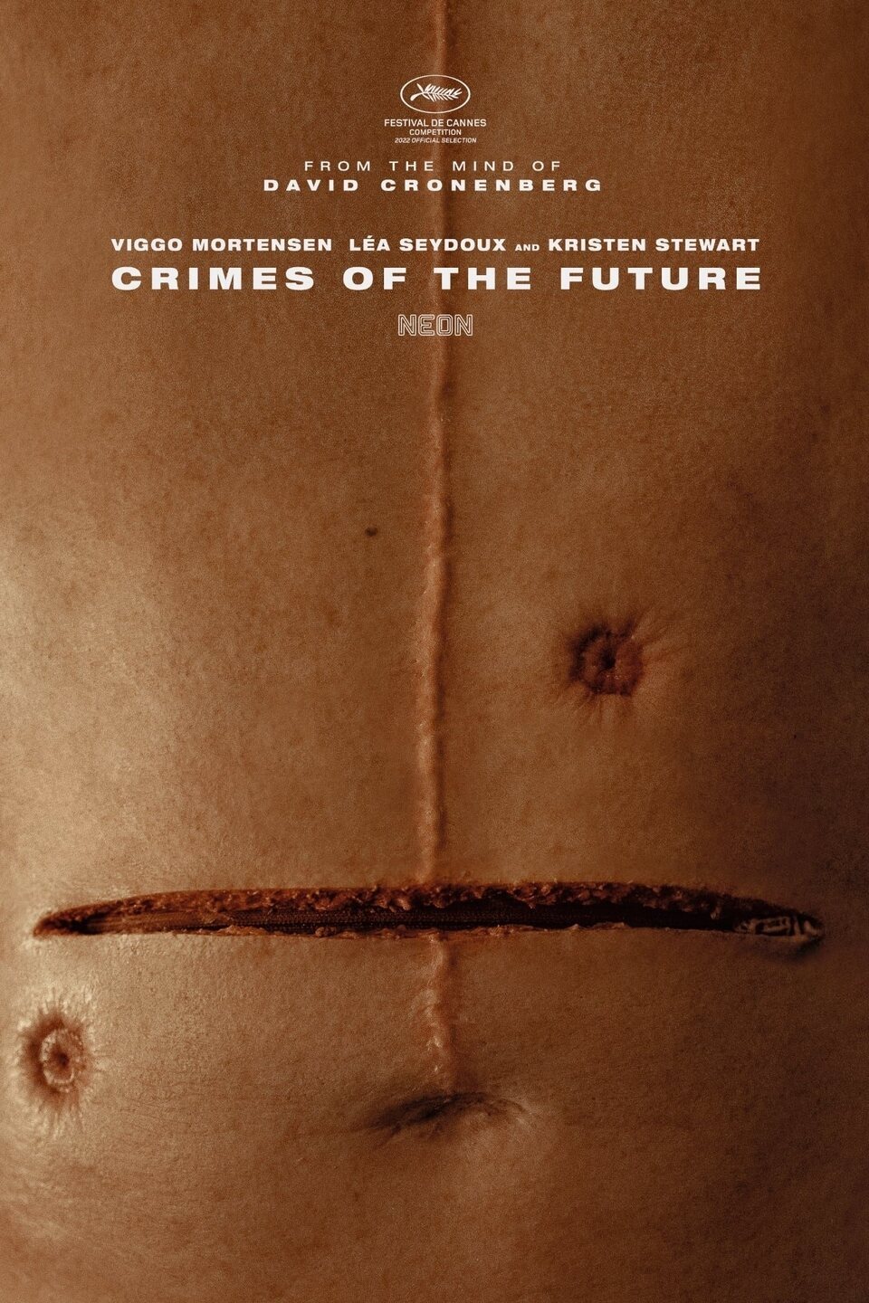 Cartel de Crimes of the Future - EE.UU. #3
