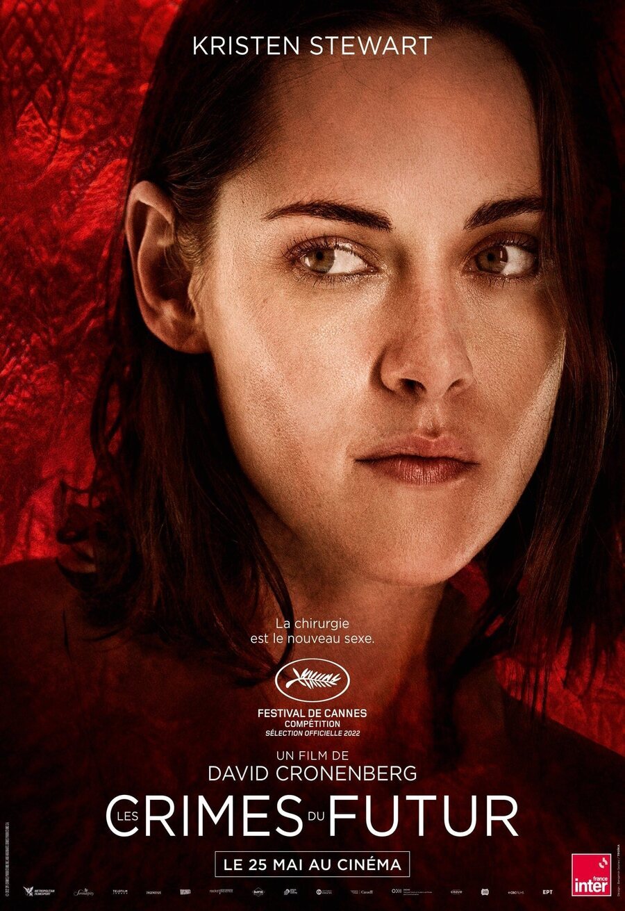 Cartel de Crimes of the Future - Póster personajes #3