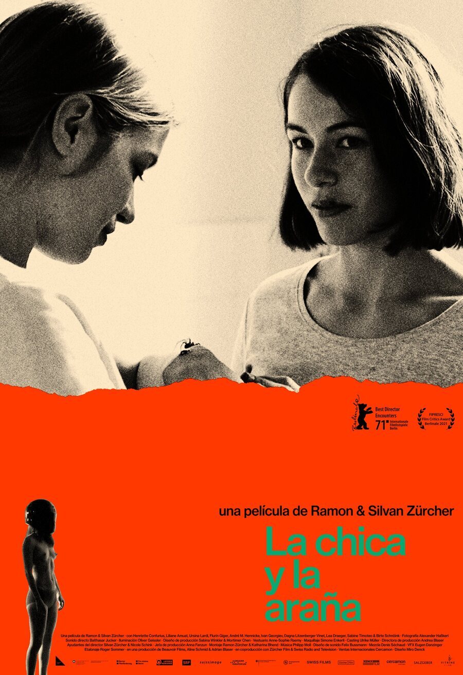 Cartel de La chica y la araña - España