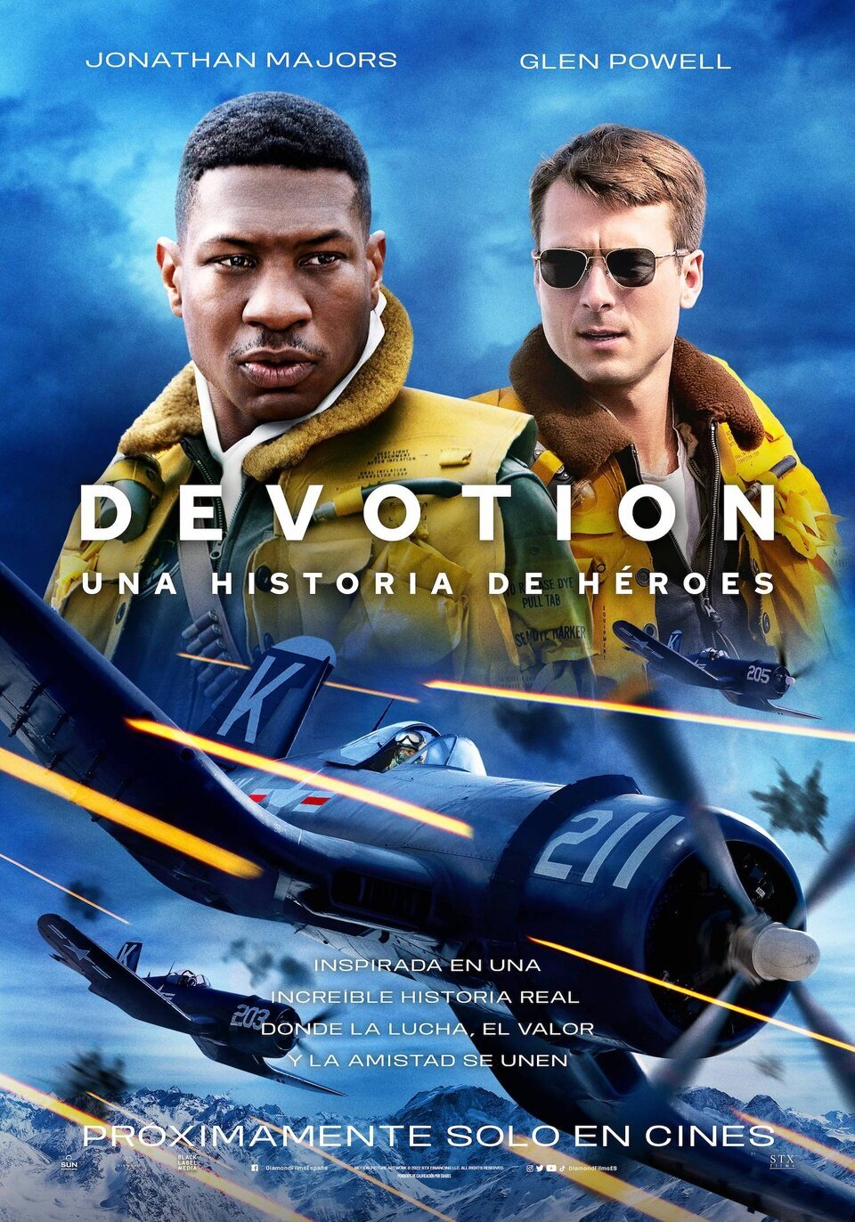Cartel de Historia De Honor - Devotion. Una historia de héroes