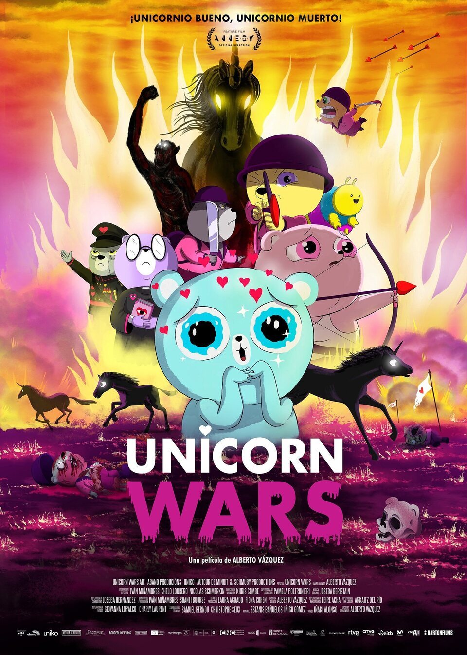 Cartel de Unicorn Wars - Unicorn Wars