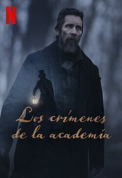 Cartel de Los crímenes de la academia