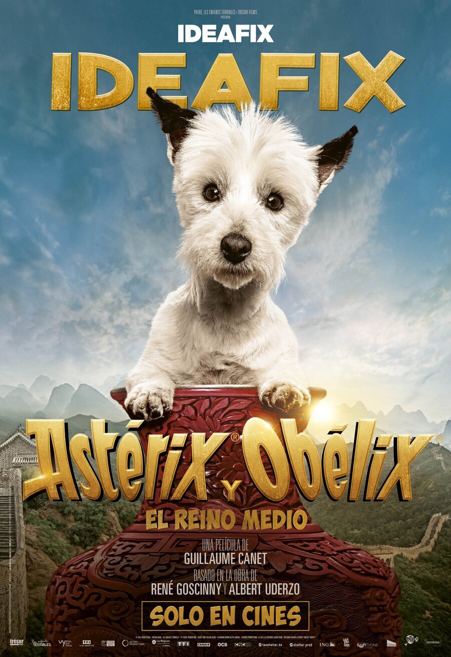 Cartel de Astérix y Obélix y el reino medio - Ideafix