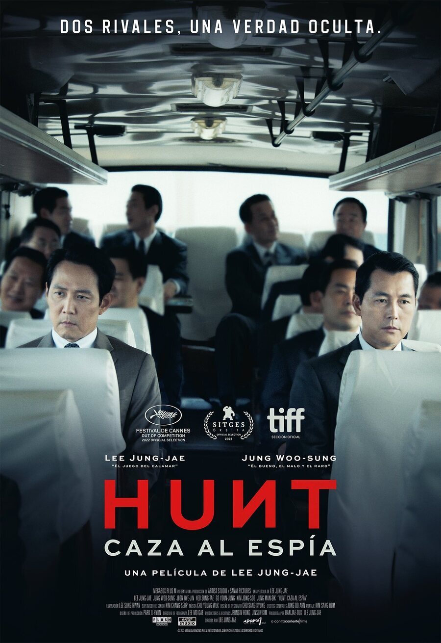 Cartel de Heon-teu - 'Hunt. Caza al espía'