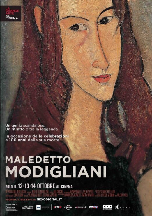Cartel de Maledetto Modigliani - 