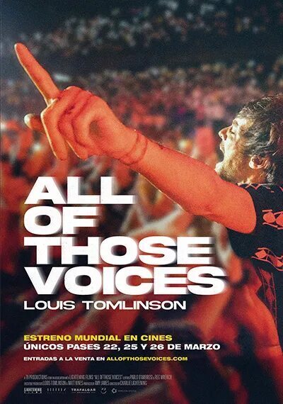 Cartel de Louis Tomlinson: All of Those Voices - 