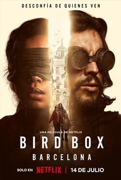 Cartel promocional España 'Bird Box Barcelona'