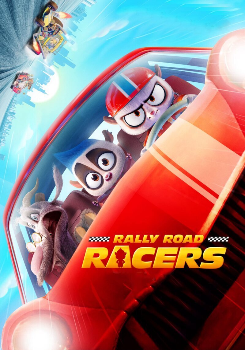 Cartel de Rally Road Racers - 