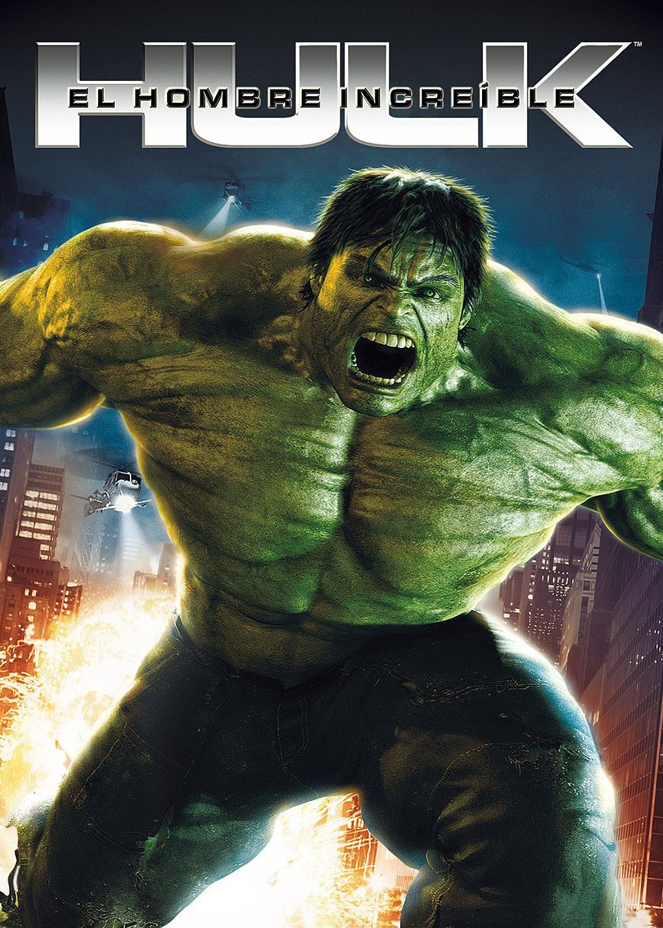 Cartel de Hulk, el hombre increíble - México