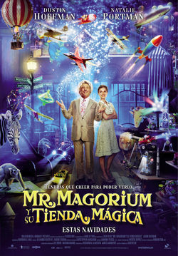 Cartel de El mundo mágico de Magorium