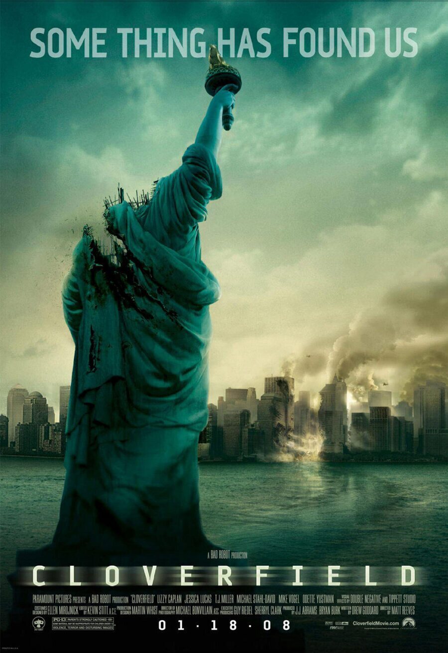 Cartel de Cloverfield: Monstruo - Estados Unidos