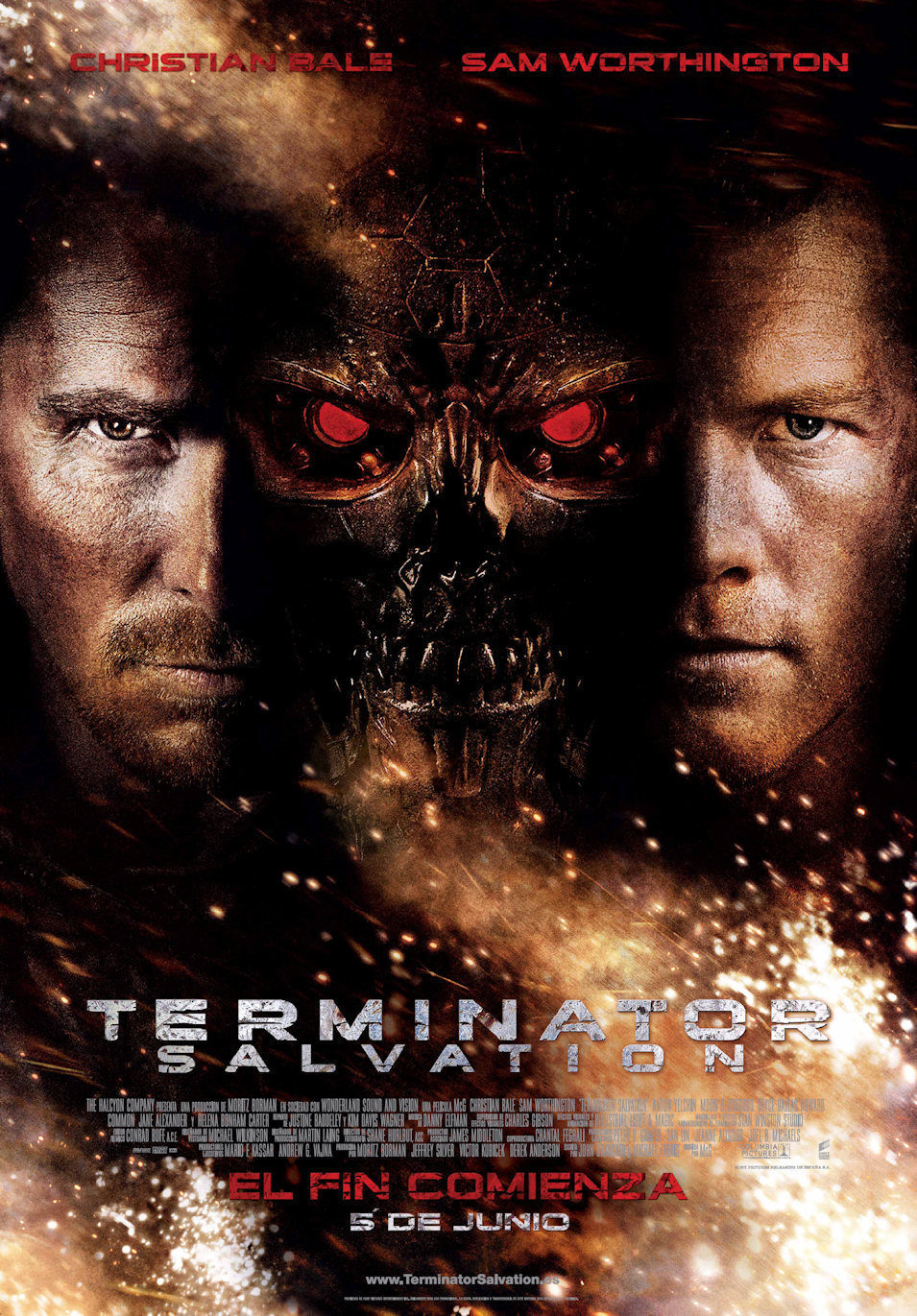 Cartel de Terminator - La salvación - España