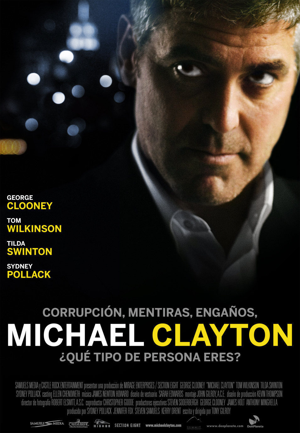 Cartel de Michael Clayton - España