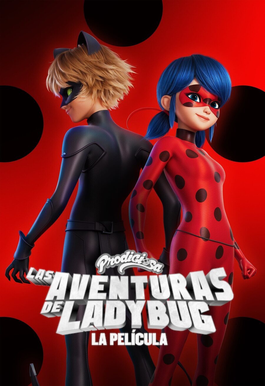 Cartel de Miraculous: Las aventuras de Ladybug. La película - España