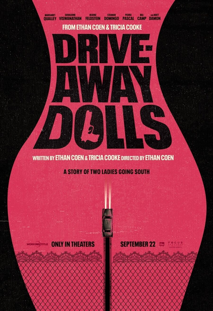 Cartel de Drive-Away Dolls - Cártel original
