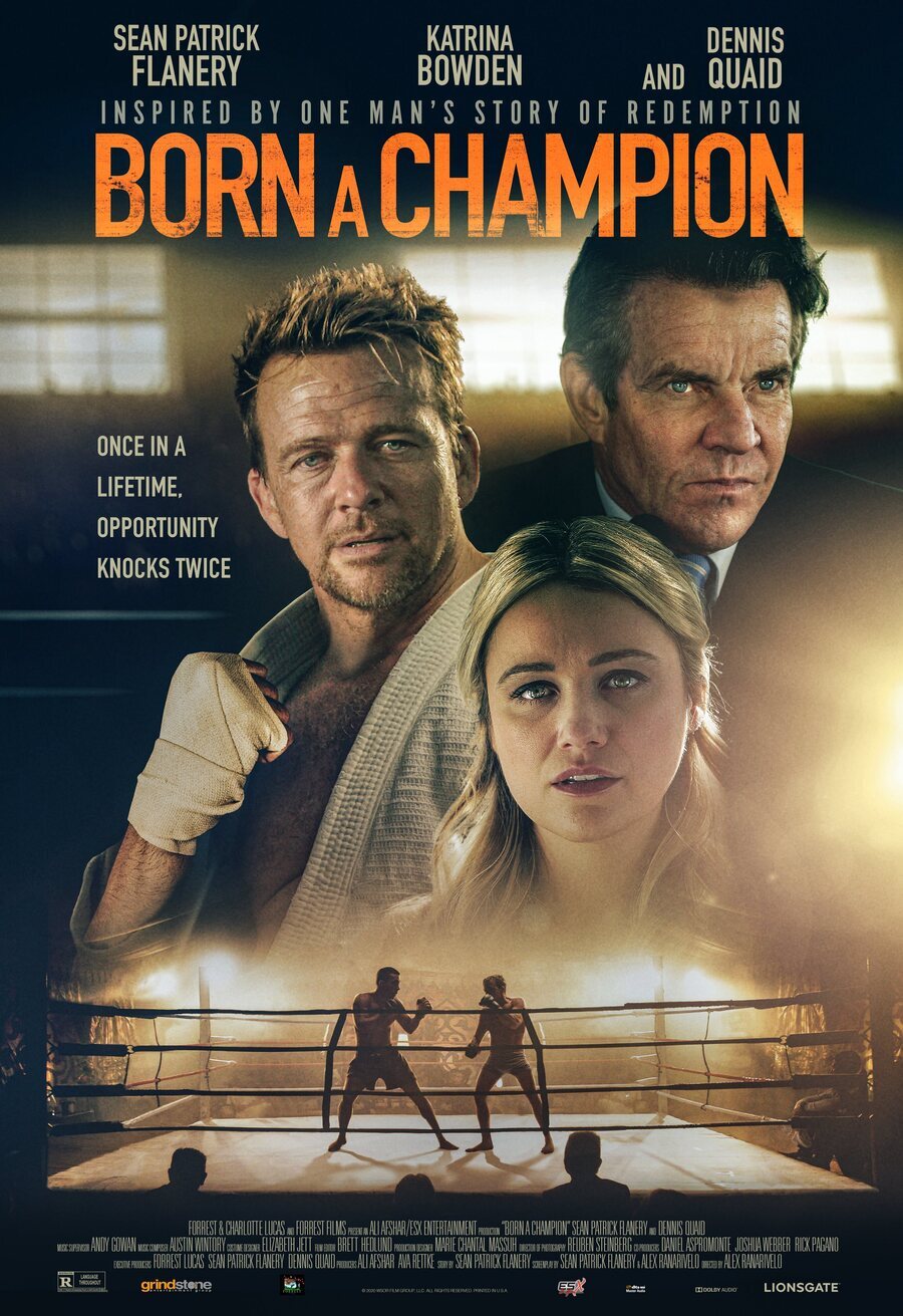 Cartel de Born a Champion - Estados Unidos