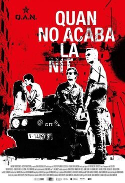 Cartel de Quan no acaba la nit