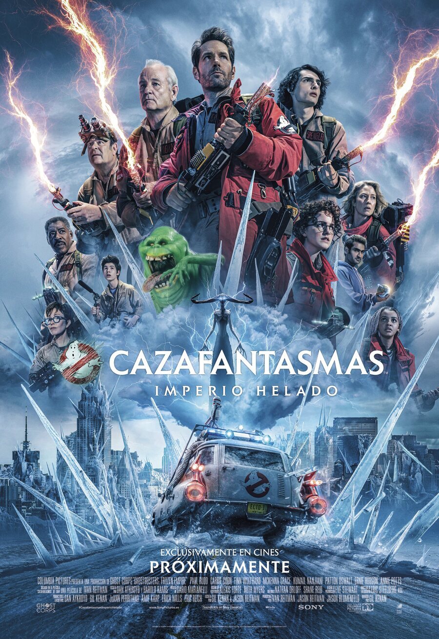 Cartel de Ghostbusters: Frozen Empire - Cartel final