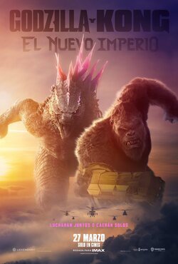 Cartel de Godzilla x Kong: The New Empire