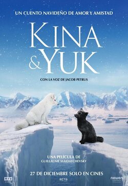 Cartel de Kina & Yuk, renards de la banquise