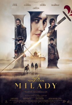 Cartel de Los tres mosqueteros: Milady