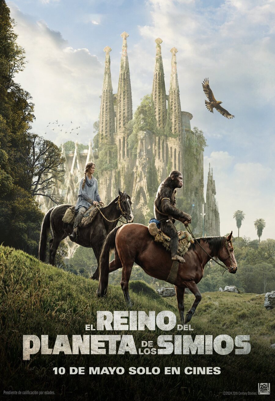 Cartel de El planeta de los simios: Nuevo reino - Cartel Sagrada Familia