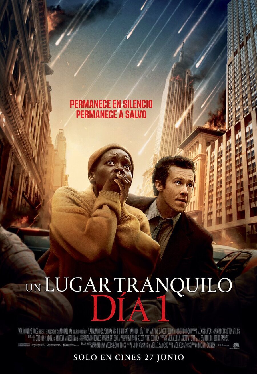 Cartel de Un Lugar En Silencio: Día Uno - España