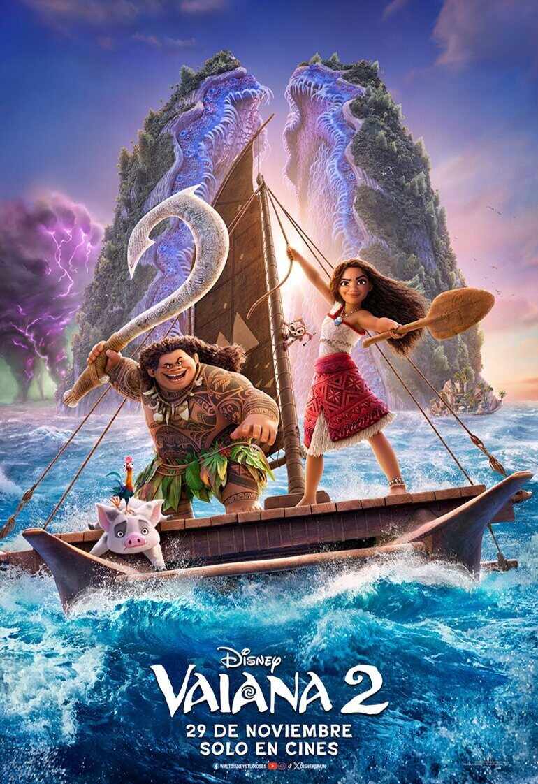 Cartel de Moana 2 - España #3