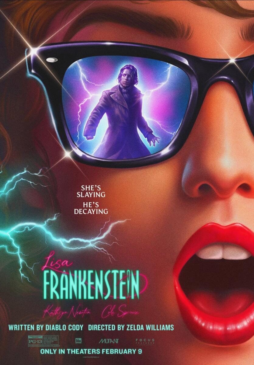 Cartel de Lisa Frankenstein - Cartel EEUU