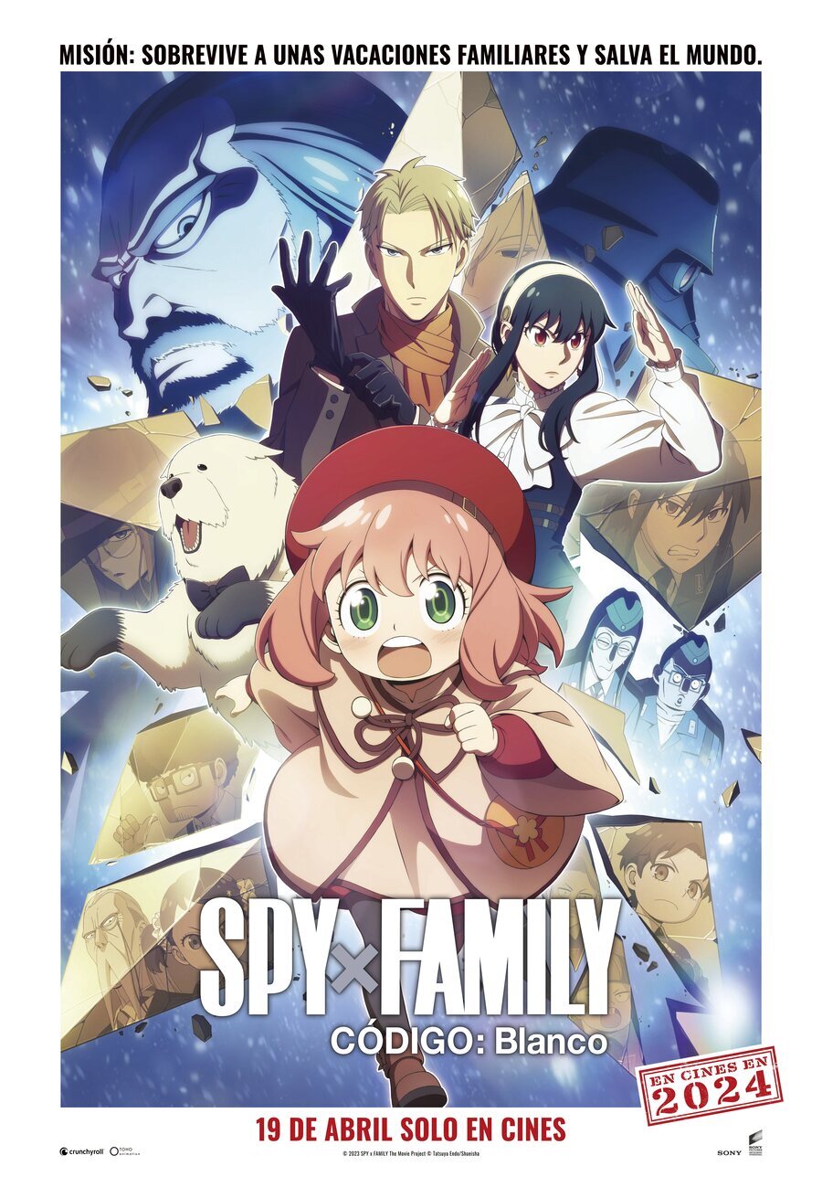 Cartel de Spy X Family Código: Blanco - Cartel España #2