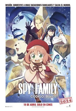 Cartel de Spy X Family Código: Blanco