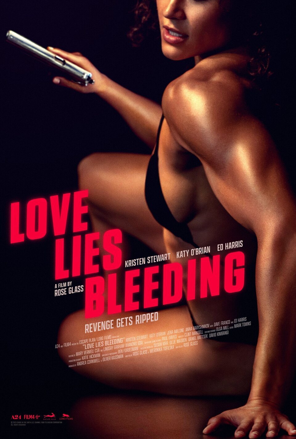 Cartel de Love Lies Bleeding - Cartel original