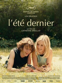 Cartel francés de 'El último verano'