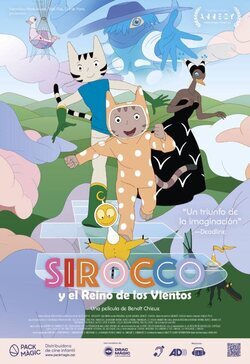 Cartel de Sirocco et le royaume des courants d'air