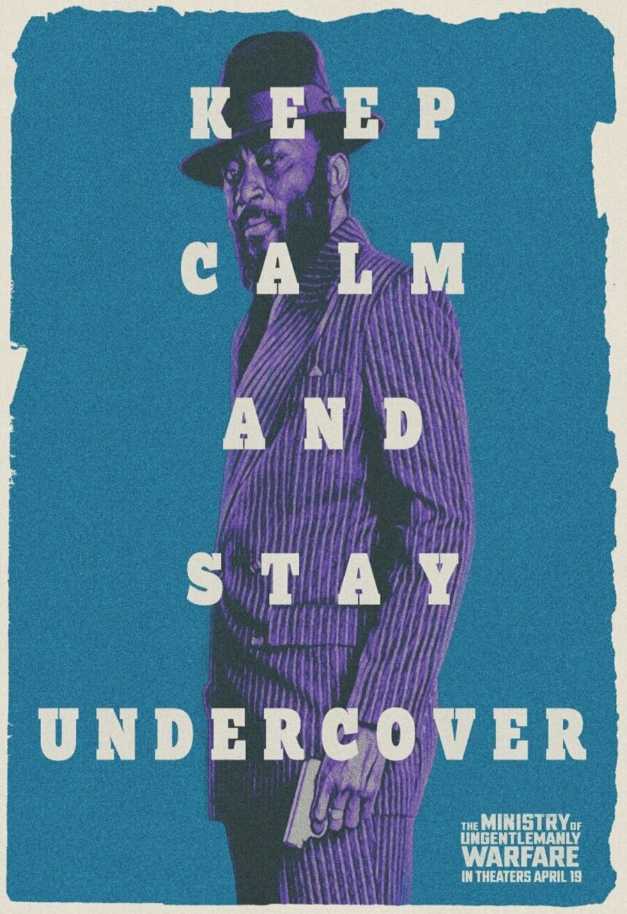 Cartel de The Ministry of Ungentlemanly Warfare - Keep calm and stay undercover