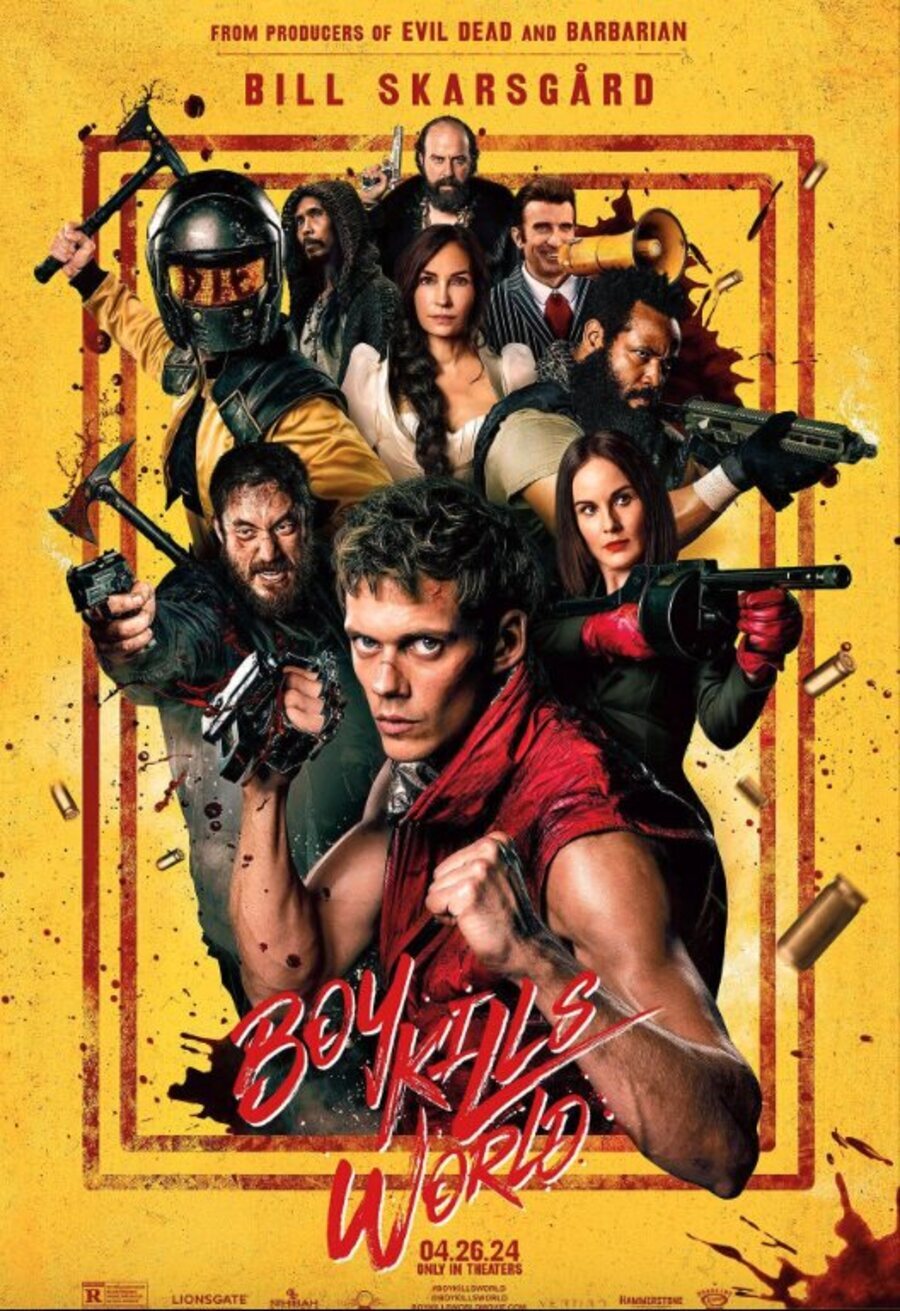 Cartel de Boy Kills World - EE.UU.