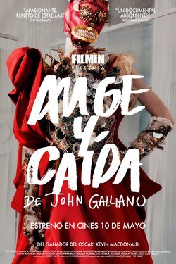 Cartel de Ascenso Y Caída - John Galliano