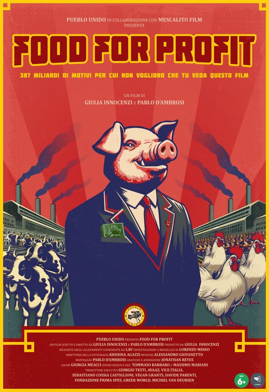 Cartel de Food for Profit - Cartel Italia