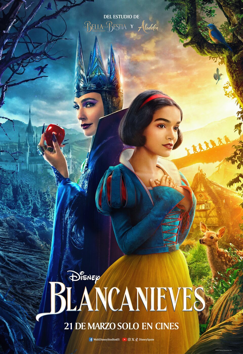 Cartel de Blancanieves y los siete enanos - Final