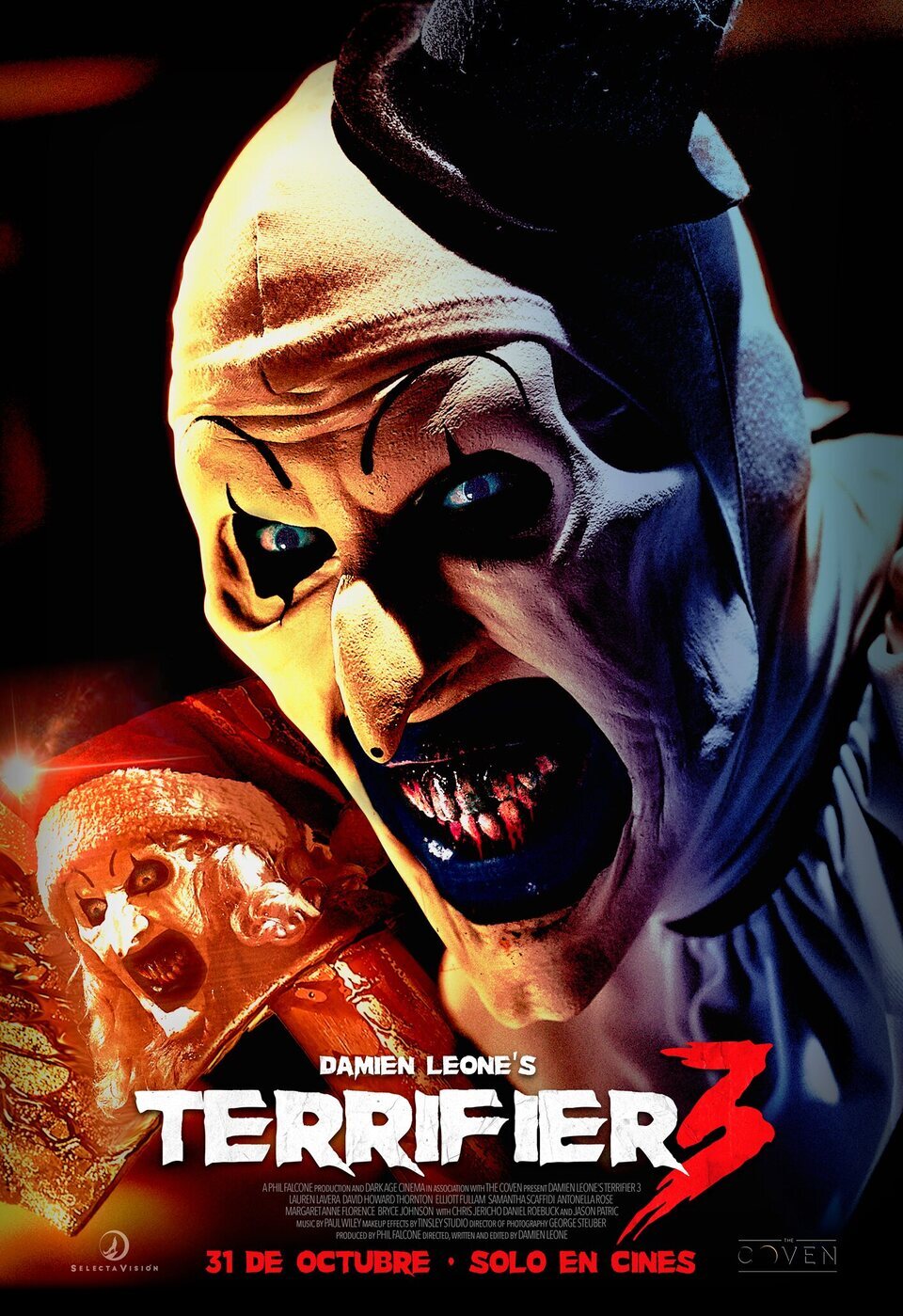 Cartel de Terrifier 3: Payaso siniestro - España