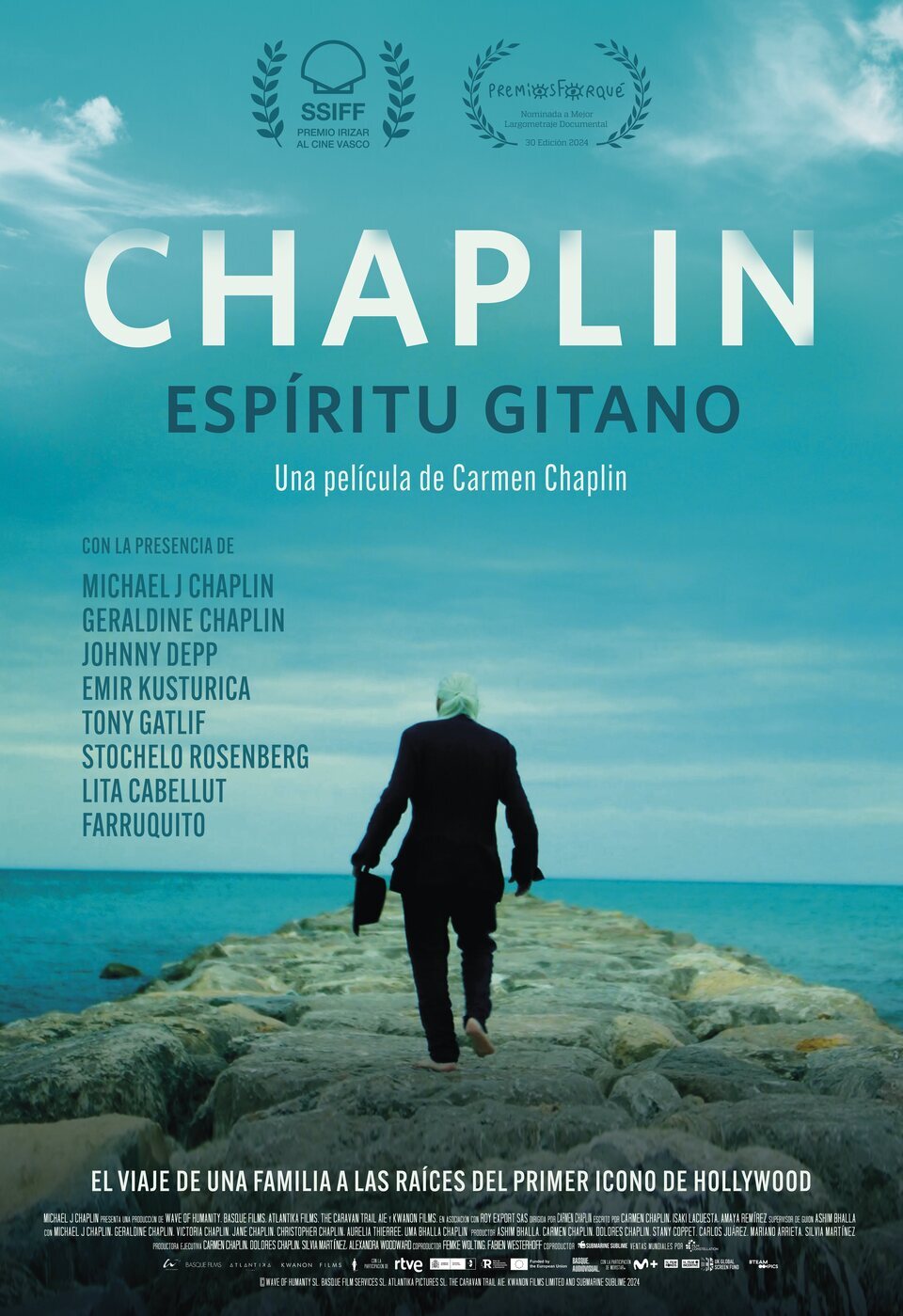 Cartel de Chaplin: Espíritu gitano - Cartel España 2