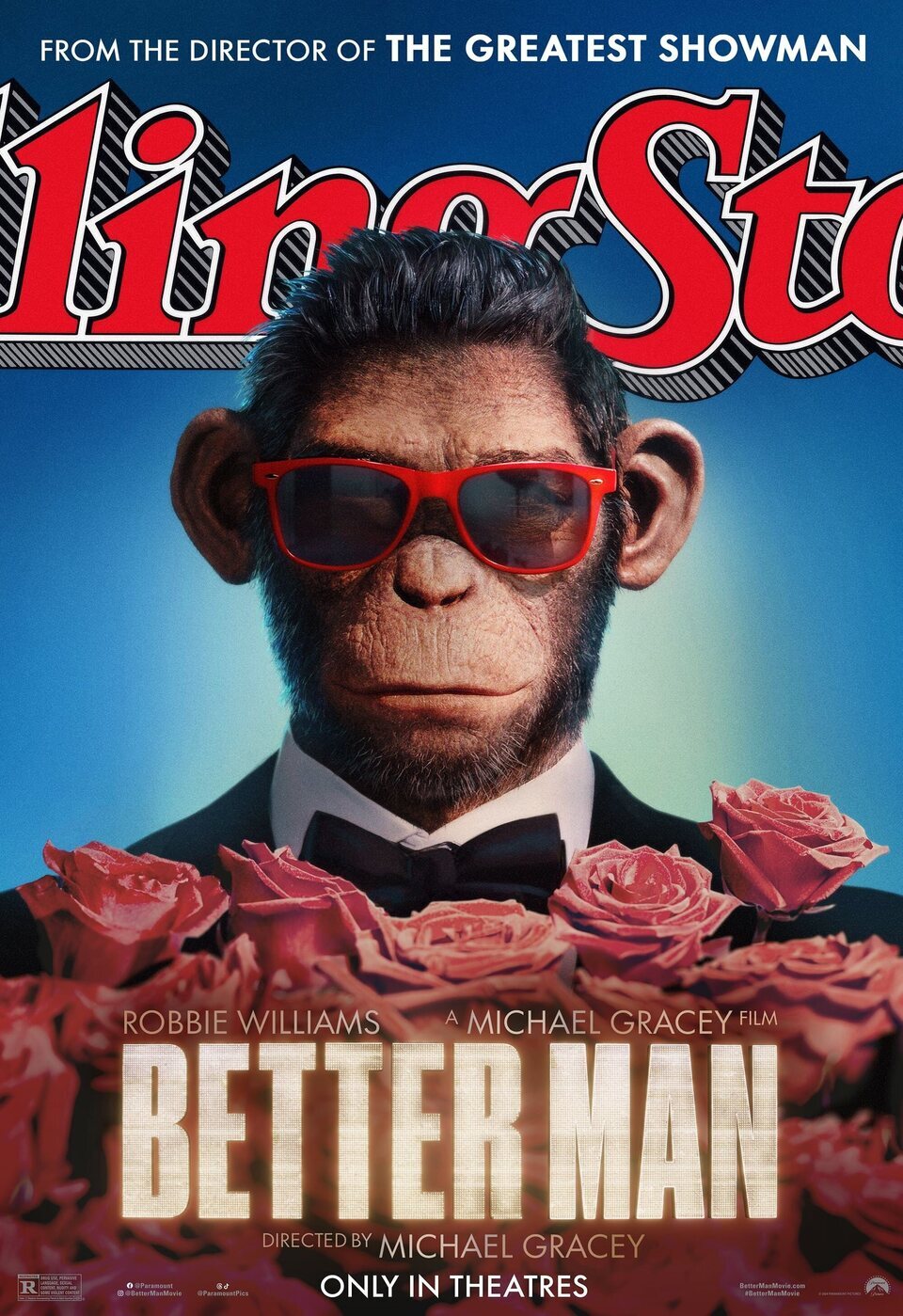 Cartel de Better Man - Cartel inglés 2