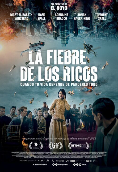 Cartel de La fiebre de los ricos - España