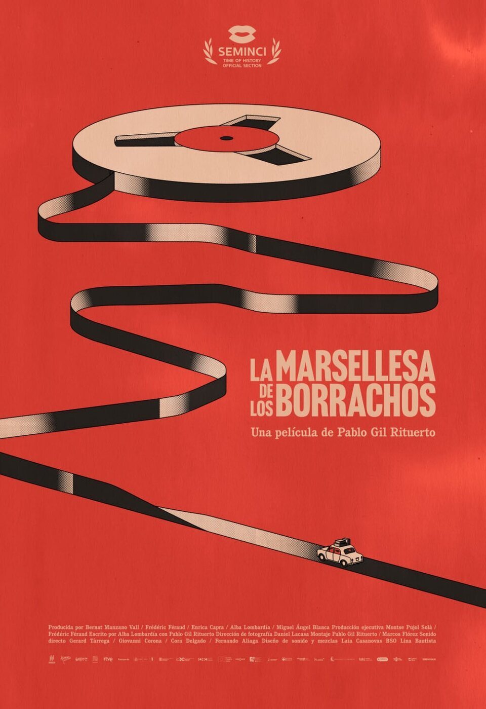 Cartel de La marsellesa de los borrachos - España