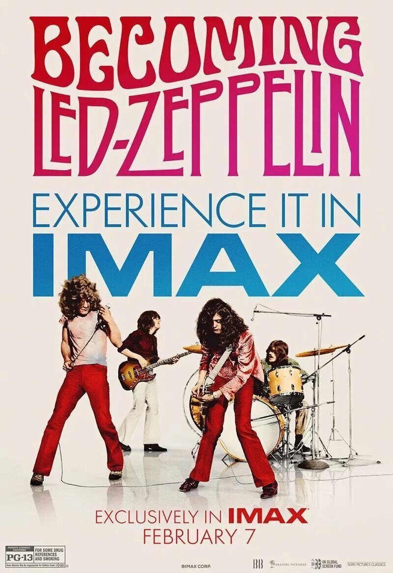 Cartel de Becoming Led Zeppelin - 