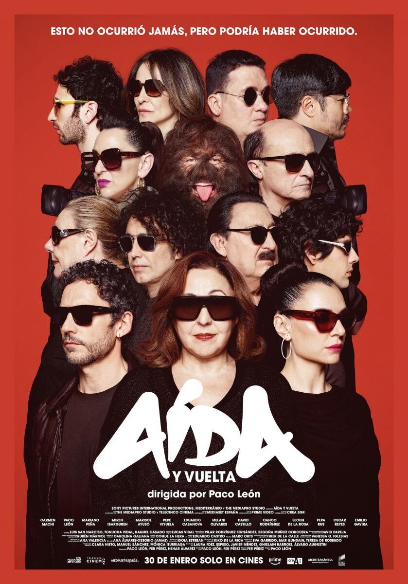 Cartel de Aída y vuelta - 