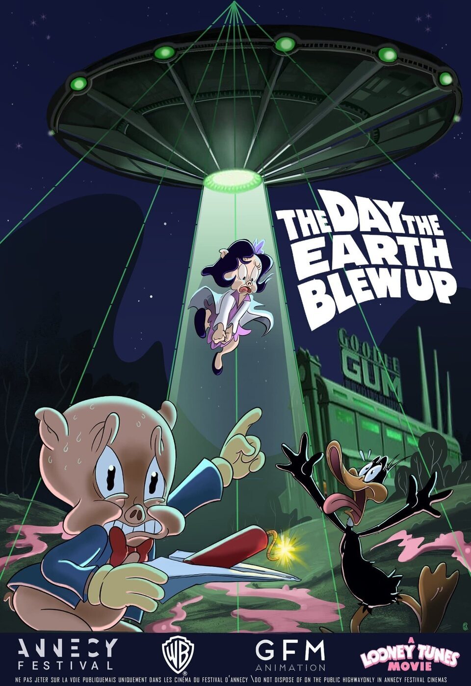 Cartel de El día que la Tierra explotó: Una película de Looney Tunes - Cartel inglés 3