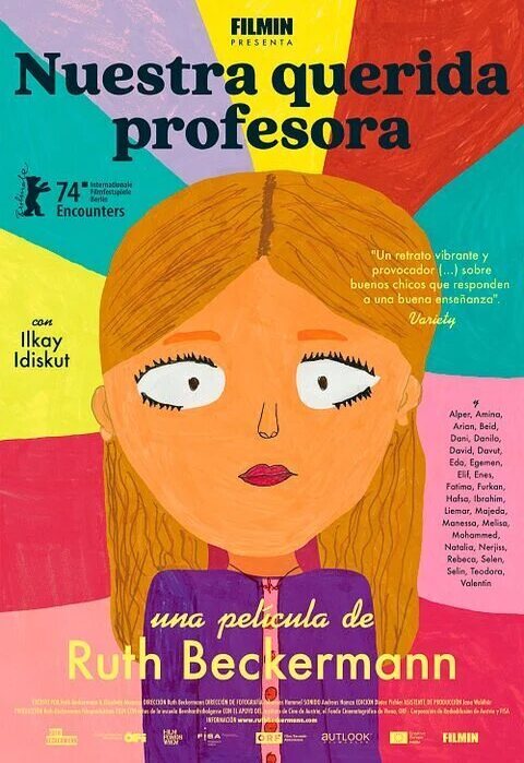 Cartel de Nuestra querida profesora - España