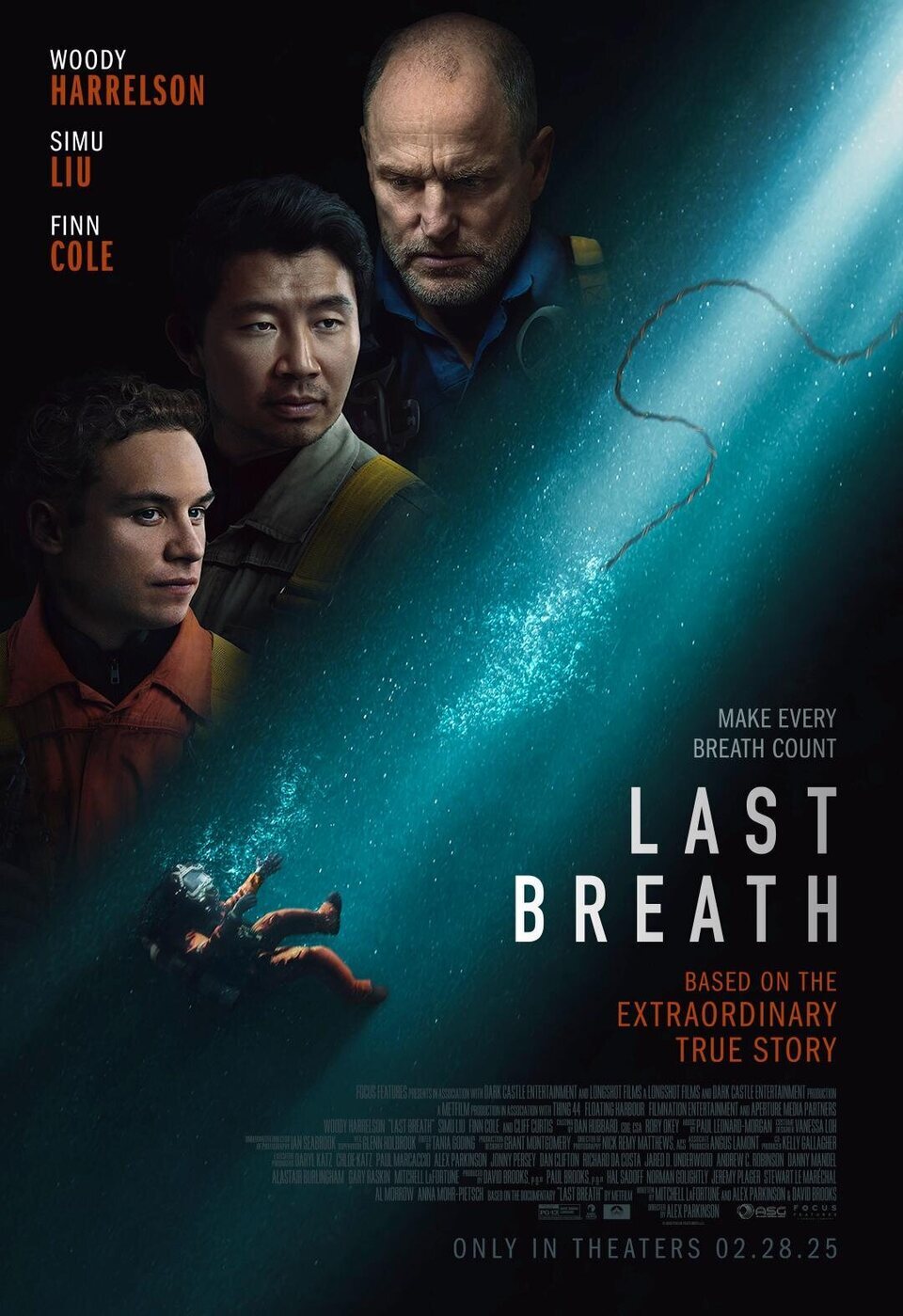 Cartel de Last Breath - Cartel EE.UU. 'Sin oxígeno'
