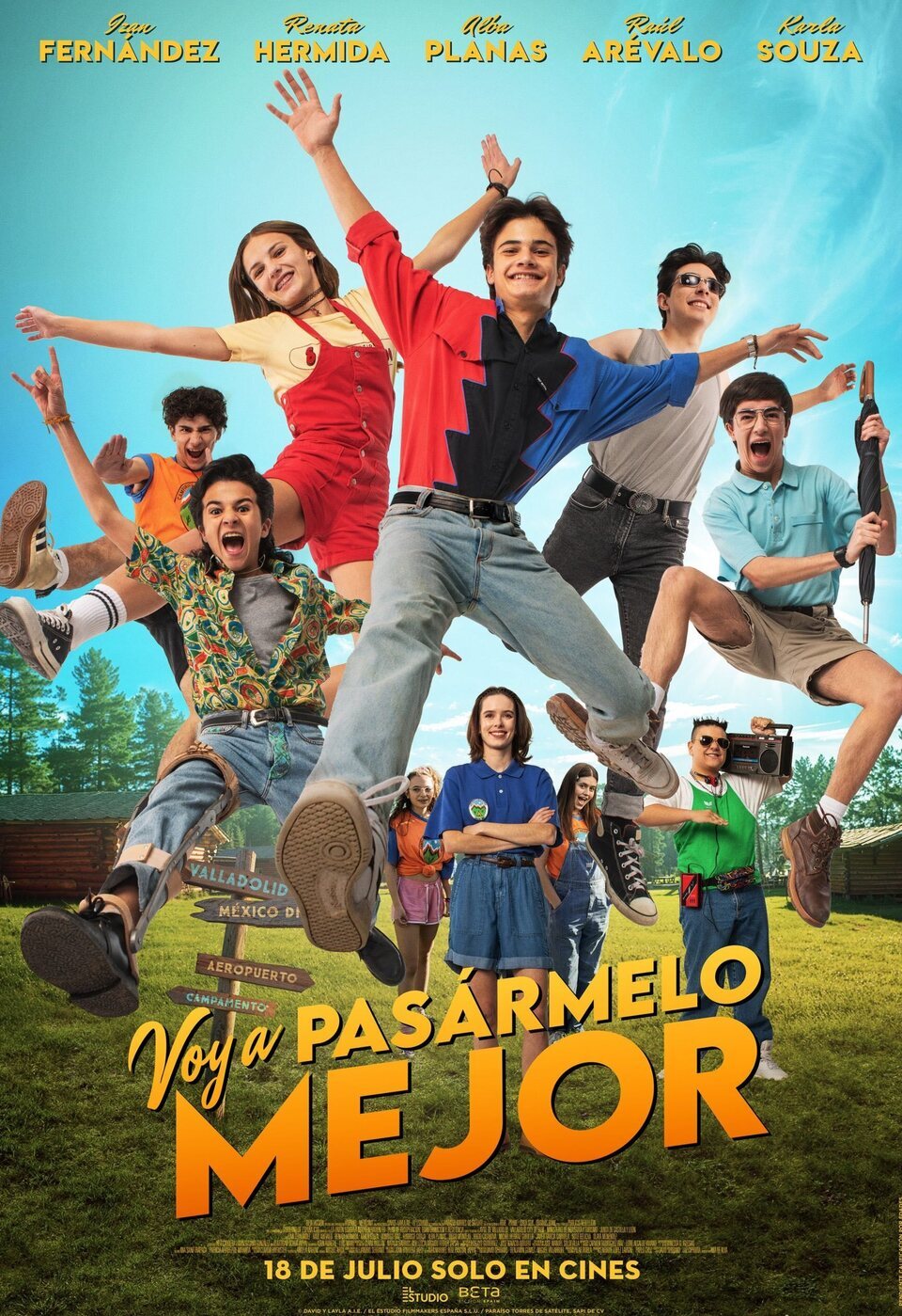 Cartel de Voy a pasármelo mejor - Cartel 'Voy a pasármelo mejor'